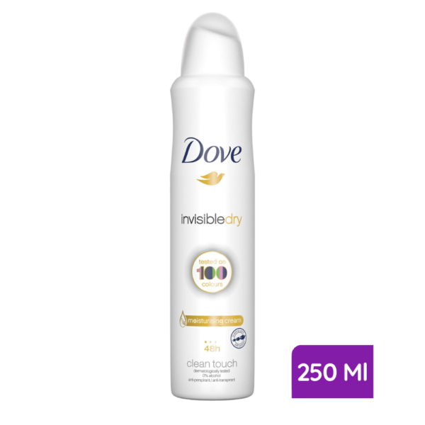 Dove Aerosol Invisible Dry 250 Ml