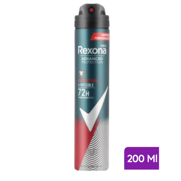 Rexona Aerosol Invisible Antibacterial 200 Ml