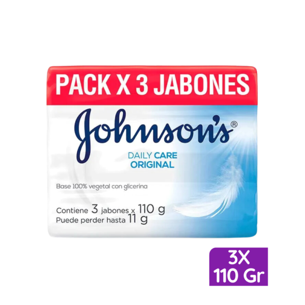 Jabón en Barra Johnson's Original - 3 Uds 110 Gr