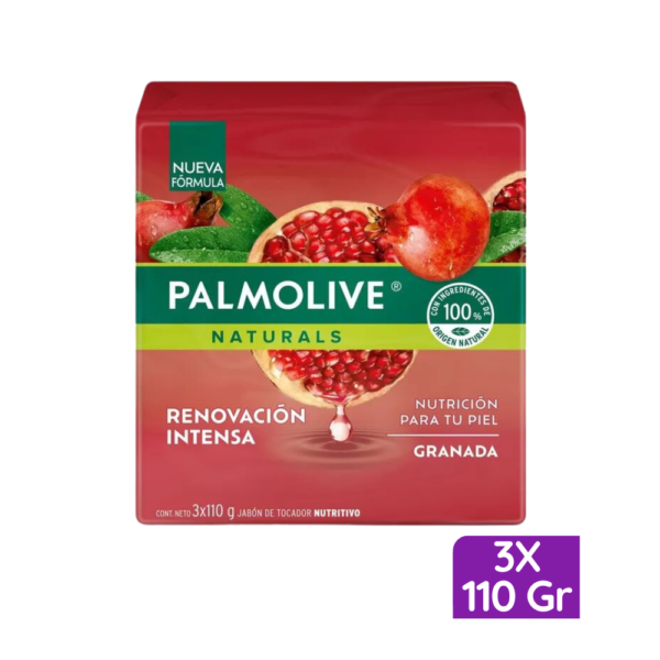 Jabón en Barra Palmolive Renovación Intensa - 3 Uds 110 Gr